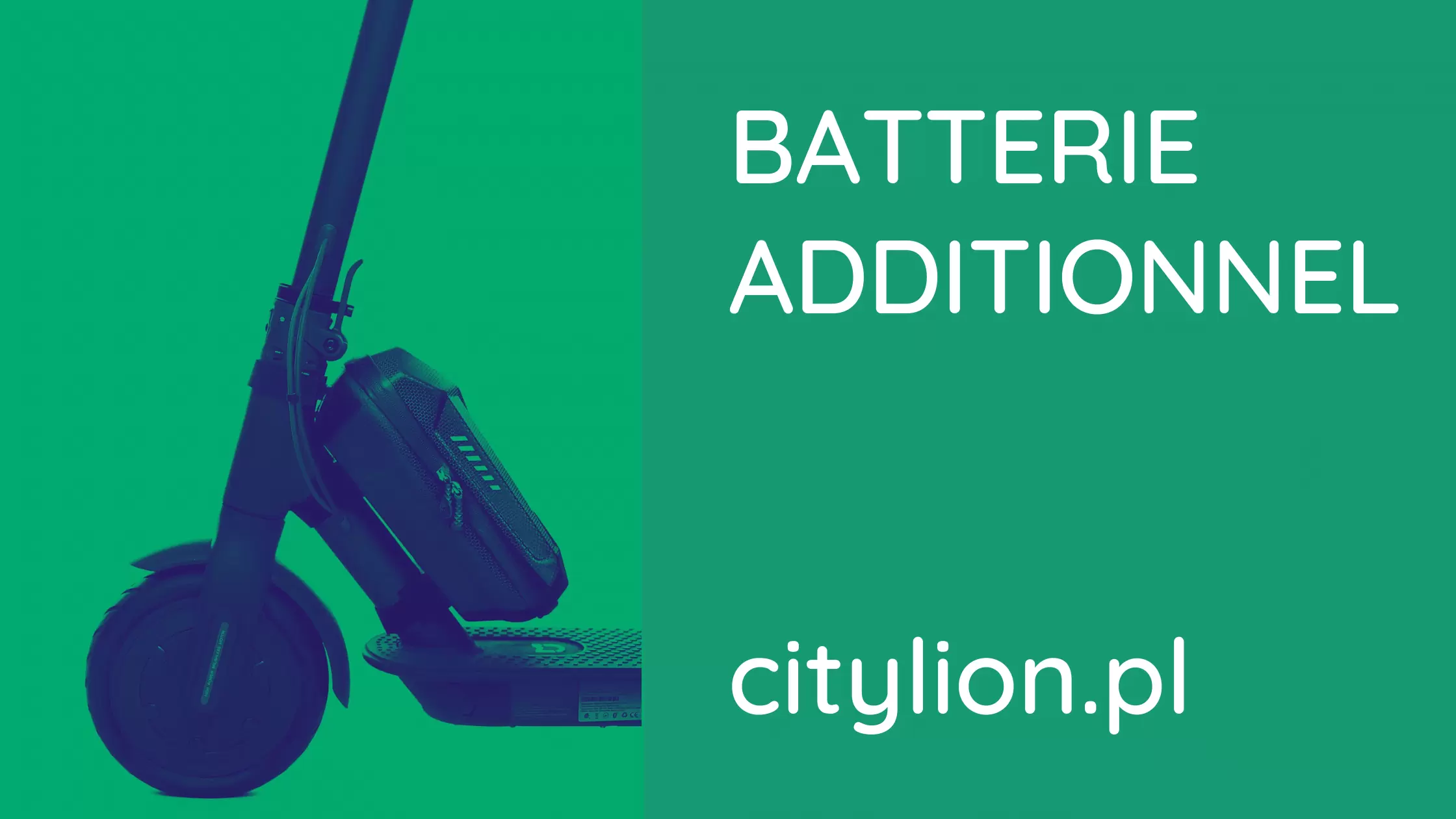 Comment fonctionne la batterie additionnelle pour les scooters électriques ?