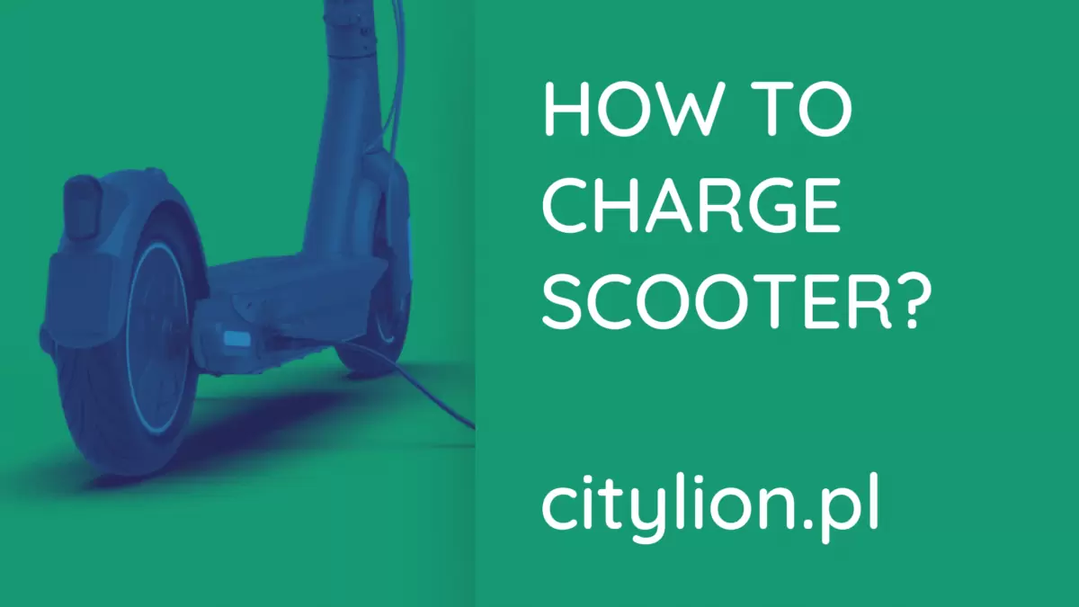 How to charge an electric scooter? Most get it wrong!