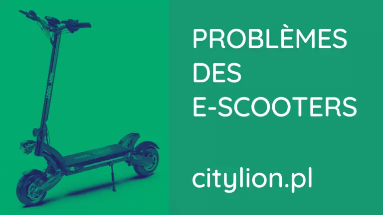 Problèmes et défauts les plus courants des scooters électriques