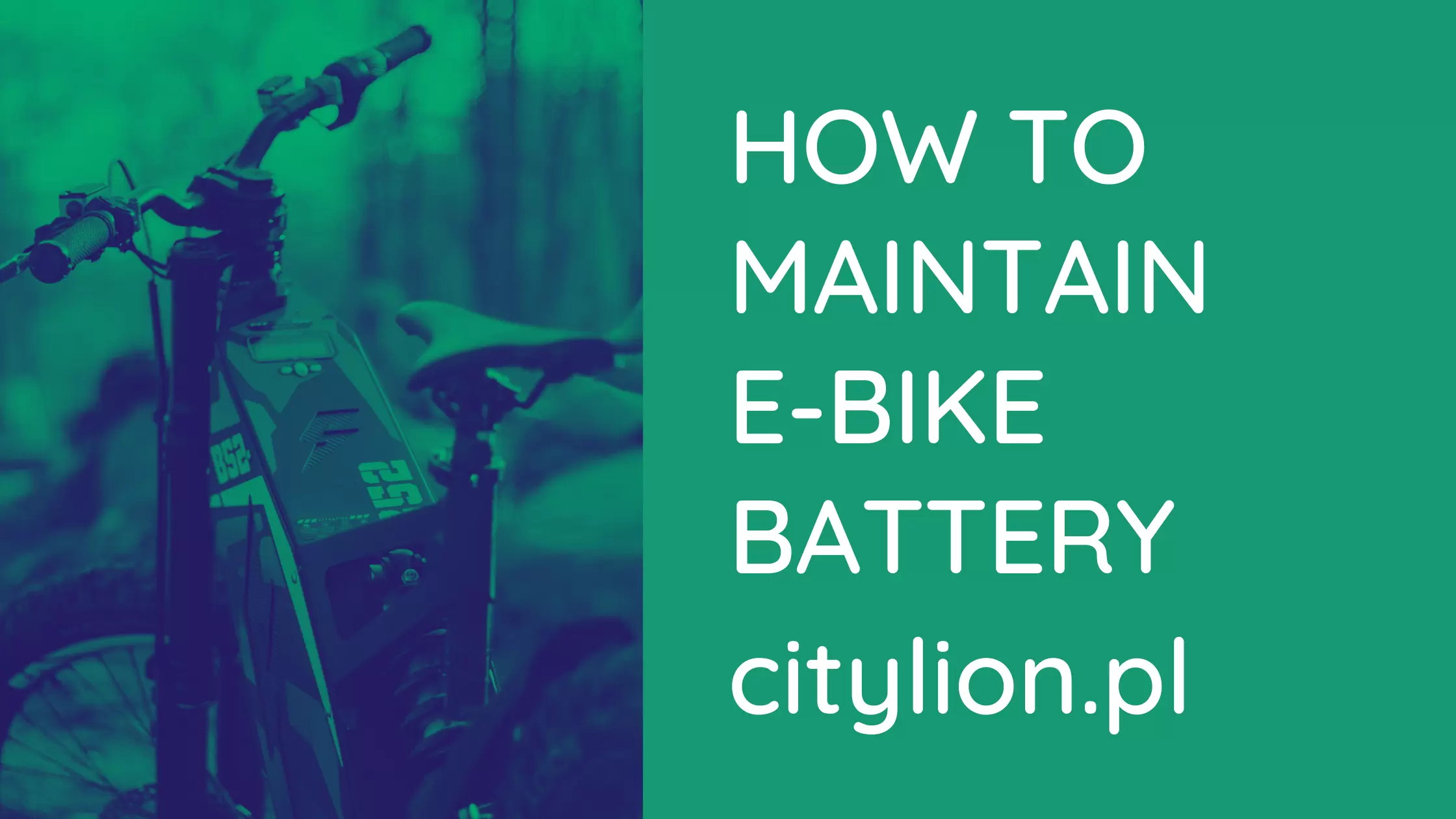 How-To-Maintain-The-E-Bike-Battery