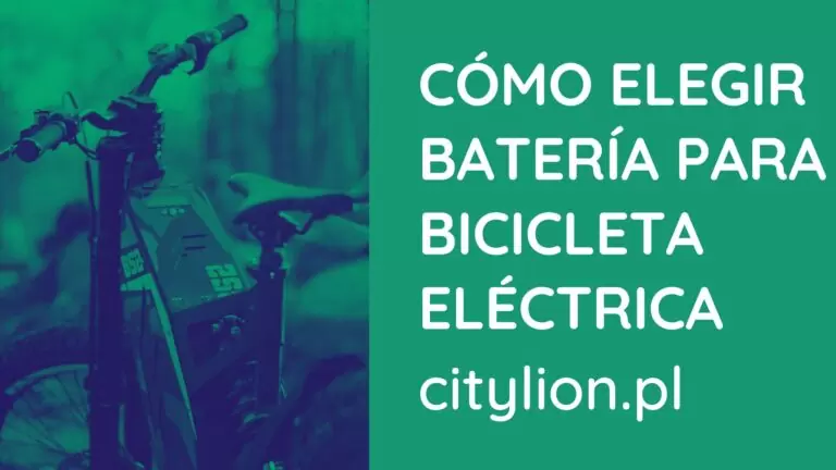¿Qué batería elegir para una e-bike?