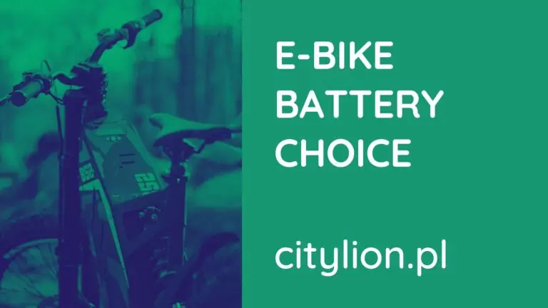 Which battery to choose for your e-bike?