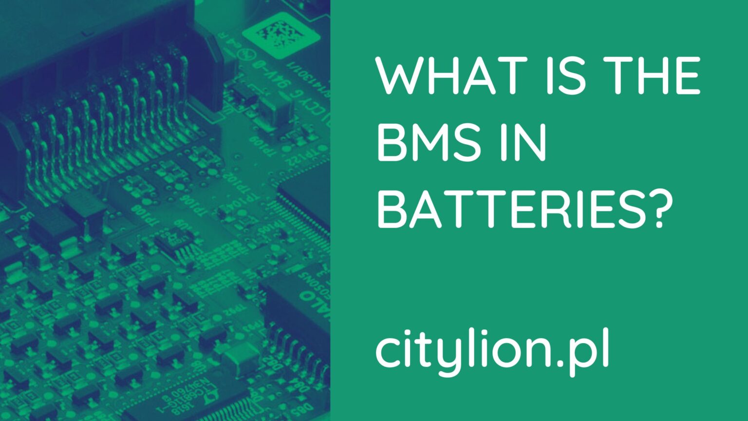 What is BMS in Batteries and How Does It Work? - City Lion