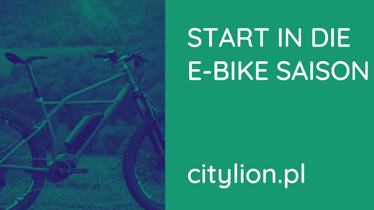 Start in die E-bike Saison