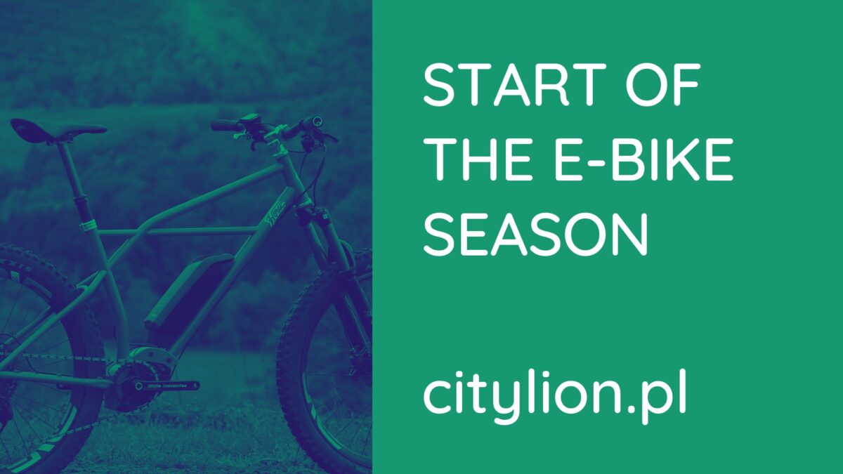 Start of the e-bike season