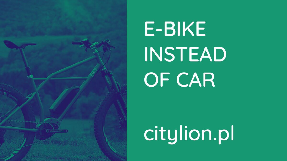 Is it worth choosing an e-bike over a car?