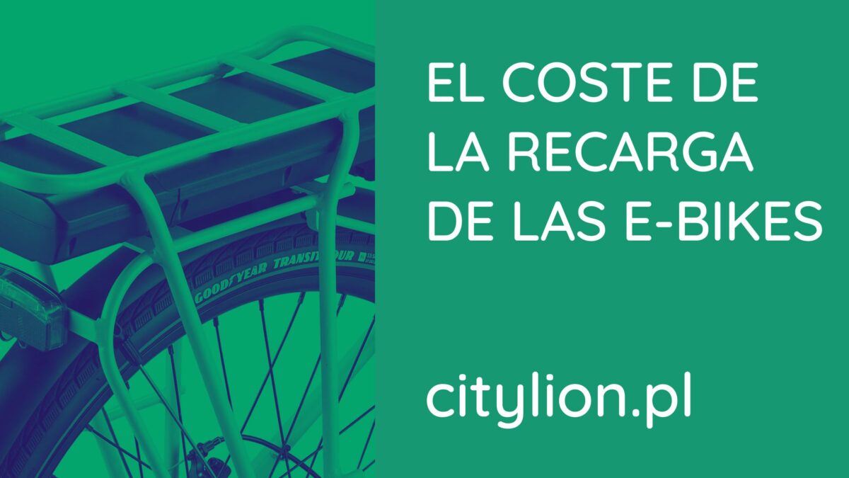 ¿Cómo calcular cuánto cuesta cargar la batería de una e-bike?