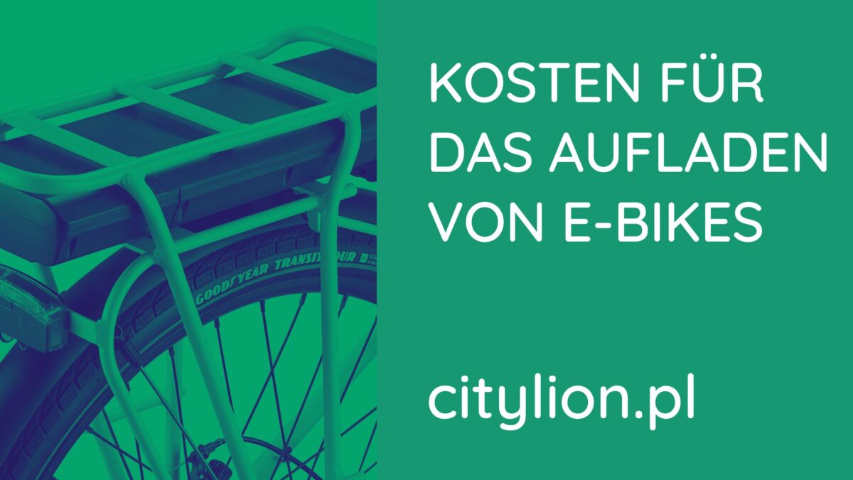 Wie berechnet man die Kosten für das Laden eines E-Bike-Akkus?