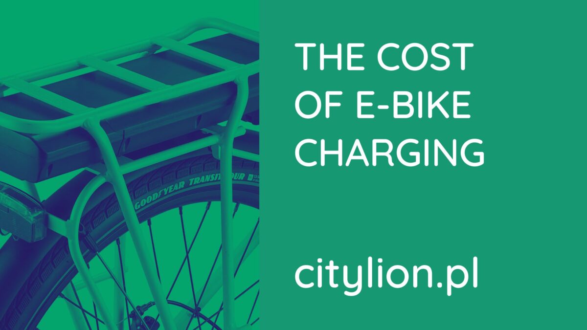 Electric bike charging cost sale